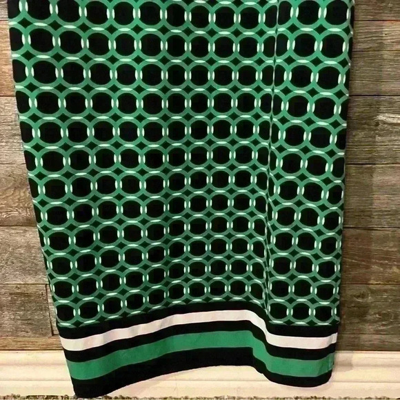 Michael Michael Kors size XS green resort maxi dress kaftan j - Picture 6 of 7